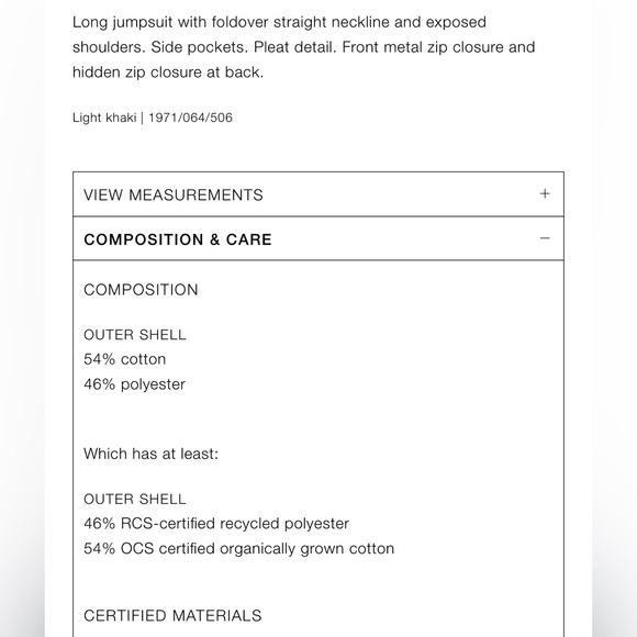 Zara NWT pale olive green zipper front foldover strapless bandeau tube jumpsuit - Picture 17 of 17